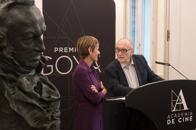 Pamplona will host the 41st edition of the Goya Awards The president of the Spanish Academy of Motion Picture Arts and Sciences, Fernando Méndez Leite, and the president of the Autonomous Community of Navarre, María Chivite, during the ceremony announcing the city that will host the 41st edition of the Goya Awards on September 30, 2026, in Madrid, Spain, September 30, 2026 Diego Radamé Spain  Copyright: xDiegoxRadamÃ sx 7809905