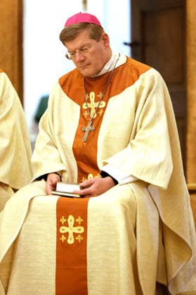 Stephan Burger beim Gottesdienst am dritten Tag der Herbst-Vollversammlung der Deutschen Bischofskonferenz in der Michaeliskirche.Fulda, 30.09.2026