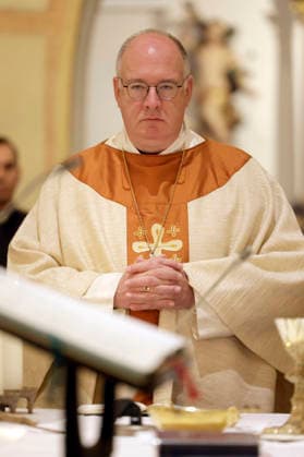 Christian Würtz beim Gottesdienst am dritten Tag der Herbst-Vollversammlung der Deutschen Bischofskonferenz in der Michaeliskirche.Fulda, 30.09.2026