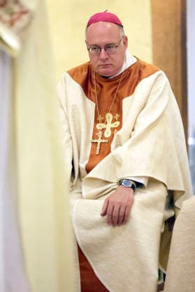 Christian Würtz beim Gottesdienst am dritten Tag der Herbst-Vollversammlung der Deutschen Bischofskonferenz in der Michaeliskirche.Fulda, 30.09.2026