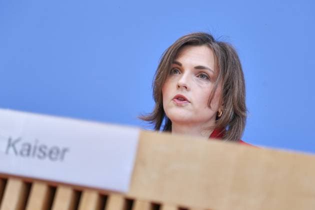 Berlin, Deutschland, 30.09.2026: Bundespressekonferenz: Bericht der Beauftragten der Bundesregierung für Ostdeutschland: Staatsministerin Elisabeth Kaiser, MdB, SPD, Beauftragte der Bundesregierung für Ostdeutschland Copyright: xdtsxNachrichtenagenturx dts_136846