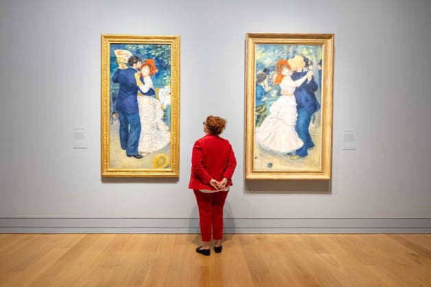 Renoir and Love at the National Gallery, London, UK 30 September 2026 Works on display at the press preview of Renoir and Love at the National Gallery, London, UK, on 30 September 2026. The most significant exhibition of Pierre-Auguste Renoir s work in the UK for 20 years brings together 45 paintings organised in partnership with the Musà e d Orsay, Paris, and the Museum of Fine Arts, Boston, on view from 3 October 2026 until 31 January 2027., Credit:PETE SPELLER Avalon Copyright: xPETExSPELLERx xAvalonx 1139422396