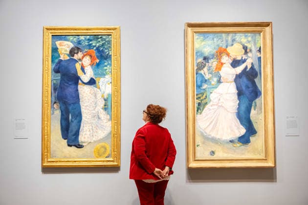 Renoir and Love at the National Gallery, London, UK 30 September 2026 Works on display at the press preview of Renoir and Love at the National Gallery, London, UK, on 30 September 2026. The most significant exhibition of Pierre-Auguste Renoir s work in the UK for 20 years brings together 45 paintings organised in partnership with the Musà e d Orsay, Paris, and the Museum of Fine Arts, Boston, on view from 3 October 2026 until 31 January 2027., Credit:PETE SPELLER Avalon Copyright: xPETExSPELLERx xAvalonx 1139422408
