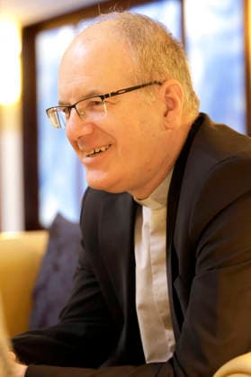 Interview mit Christian Würtz, ab 4. Oktober Bischof von Eichstaett, bei der Herbst-Vollversammlung der Deutschen Bischofskonferenz in Maritim Hotel. Fulda, 30.09.2026