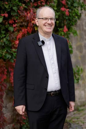 Interview mit Christian Würtz, ab 4. Oktober Bischof von Eichstaett, bei der Herbst-Vollversammlung der Deutschen Bischofskonferenz in Maritim Hotel. Fulda, 30.09.2026