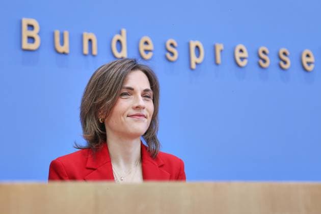 Berlin, Deutschland, 30.09.2026: Bundespressekonferenz: Bericht der Beauftragten der Bundesregierung für Ostdeutschland: Staatsministerin Elisabeth Kaiser, MdB, SPD, Beauftragte der Bundesregierung für Ostdeutschland Copyright: xdtsxNachrichtenagenturx dts_136866