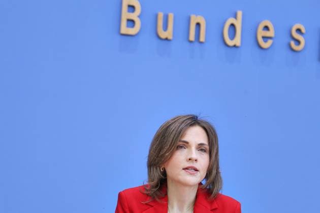 Berlin, Deutschland, 30.09.2026: Bundespressekonferenz: Bericht der Beauftragten der Bundesregierung für Ostdeutschland: Staatsministerin Elisabeth Kaiser, MdB, SPD, Beauftragte der Bundesregierung für Ostdeutschland Copyright: xdtsxNachrichtenagenturx dts_136874