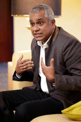 Interview mit Joshy Pottackal bei der Herbst-Vollversammlung der Deutschen Bischofskonferenz in Maritim Hotel. Fulda, 30.09.2026