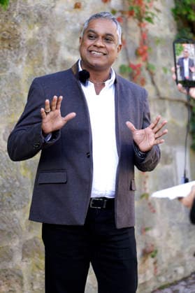 Interview mit Joshy Pottackal bei der Herbst-Vollversammlung der Deutschen Bischofskonferenz in Maritim Hotel. Fulda, 30.09.2026
