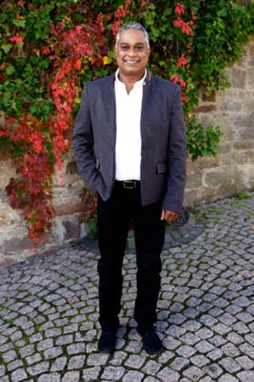 Interview mit Joshy Pottackal bei der Herbst-Vollversammlung der Deutschen Bischofskonferenz in Maritim Hotel. Fulda, 30.09.2026
