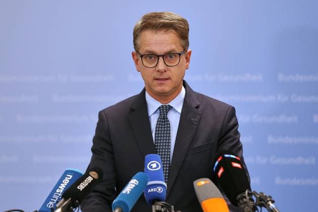 Berlin, Deutschland, 30.09.2026: Gesundheitsministerium: Statement zur Neuordnung der Pflegeversicherung: Bundesminister für Gesundheit Carsten Linnemann (CDU) Copyright: xdtsxNachrichtenagenturx dts_136893