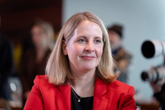 Kabinettsitzung, Bundesregierung, Auftakt Auftakt, Kabinettsitzung, Bundesregierung, Verena Hubertz, Bundesministerin, Wohnen, Bauwesen Berlin Berlin GER