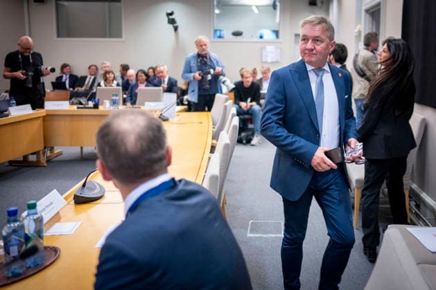Epstein-horing starter i Stortinget Oslo 20260930. KomitÃ medlem Pal Morten Borgli (Frp) etter en pause under Stortingets kontroll- og konstitusjonskomitÃ apne horing om praksisen i Utenriksdepartementet og Jeffrey Epsteins nettverk i Norge. Foto: Heiko Junge NTB Oslo Norge GbjFmOstItk EDITORIAL USE ONLY Ref:_BNC_POLGbjFmOstItk.jpg Copyright: xHeikoxJungex xNTBx