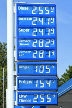 Kraftstoffpreise vor dem Tankrabatt in Oberhausen ( Nordrhein-Westfalen ) Aktuelle Kraftstoffpreise am 30.09.2026 um 12:02 Uhr