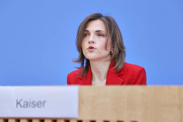 Berlin, Deutschland, 30.09.2026: Bundespressekonferenz: Bericht der Beauftragten der Bundesregierung für Ostdeutschland: Staatsministerin Elisabeth Kaiser, MdB, SPD, Beauftragte der Bundesregierung für Ostdeutschland Copyright: xdtsxNachrichtenagenturx dts_136878