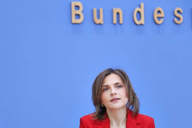 Berlin, Deutschland, 30.09.2026: Bundespressekonferenz: Bericht der Beauftragten der Bundesregierung für Ostdeutschland: Staatsministerin Elisabeth Kaiser, MdB, SPD, Beauftragte der Bundesregierung für Ostdeutschland Copyright: xdtsxNachrichtenagenturx dts_136871