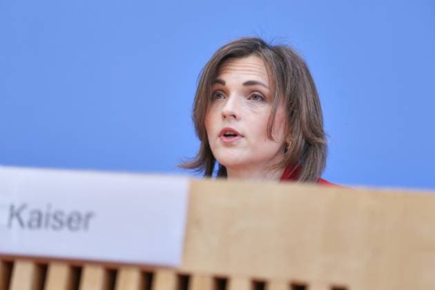 Berlin, Deutschland, 30.09.2026: Bundespressekonferenz: Bericht der Beauftragten der Bundesregierung für Ostdeutschland: Staatsministerin Elisabeth Kaiser, MdB, SPD, Beauftragte der Bundesregierung für Ostdeutschland Copyright: xdtsxNachrichtenagenturx dts_136877