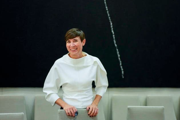 Epstein-horing starter i Stortinget Oslo 20260930. Hoyre-leder Ine Eriksen Soreide under Stortingets kontroll- og konstitusjonskomitÃ apne horing om praksisen i Utenriksdepartementet og Jeffrey Epsteins nettverk i Norge. Foto: Heiko Junge NTB Oslo Norge DyCB0Xb_9Y8 EDITORIAL USE ONLY Ref:_BNC_POLDyCB0Xb_9Y8.jpg Copyright: xHeikoxJungex xNTBx