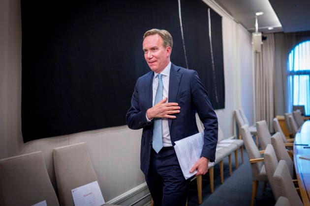 Epstein-horing starter i Stortinget Oslo 20260930. Hoyres tidligere utenriksminister Borge Brende under Stortingets kontroll- og konstitusjonskomitÃ apne horing om praksisen i Utenriksdepartementet og Jeffrey Epsteins nettverk i Norge. Foto: Heiko Junge NTB Oslo Norge 2GLlP2qyzIM EDITORIAL USE ONLY Ref:_BNC_POL2GLlP2qyzIM.jpg Copyright: xHeikoxJungex xNTBx