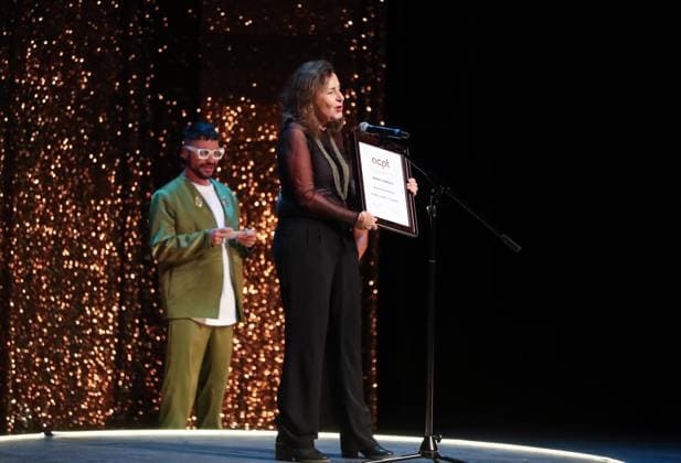 September 30, 2026: TO-45286- CIUDAD DE MEXICO,2026-09-29. Veronica Langer during the Association of Theatre Critics and Journalists (ACPT) Awards Gala ceremony, held at the Esperanza Iris City Theatre in Mexico City. Clasos.com.mx - ZUMAcs4_ 20260930_faa_cs4_002 Copyright: xLuisxMarinx