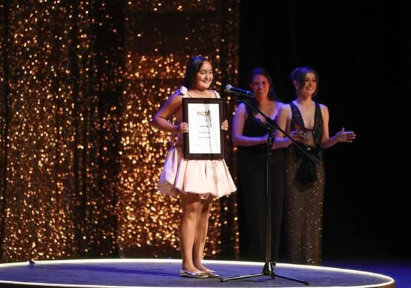 September 30, 2026: TO-45286- CIUDAD DE MEXICO,2026-09-29. Emilia Gou during the Association of Theatre Critics and Journalists (ACPT) Awards Gala ceremony, held at the Esperanza Iris City Theatre in Mexico City. Clasos.com.mx  - ZUMAcs4_ 20260930_faa_cs4_001 Copyright: xLuisxMarinx