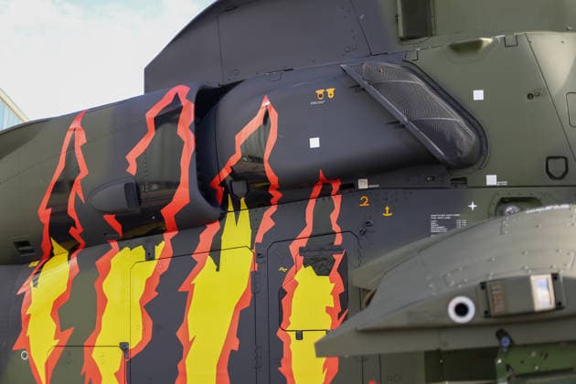 Celle, Deutschland, Europa. Die Heeresfliegertruppe der Bundeswehr präsentiert bei der Leistungsschau auf dem Flugplatz Celle ihre Fähigkeiten, Einsatzbereitschaft und verschiedene Luftfahrtsysteme. Die Veranstaltung folgt auf die NATO-Zertifizierungsübung GRÜNER FALKE 2026 und umfasst Präsentationen, technische Einblicke sowie eine Flugvorführung mit mehr als 35 Hubschraubern. Copyright: xAymanxAlahmedx