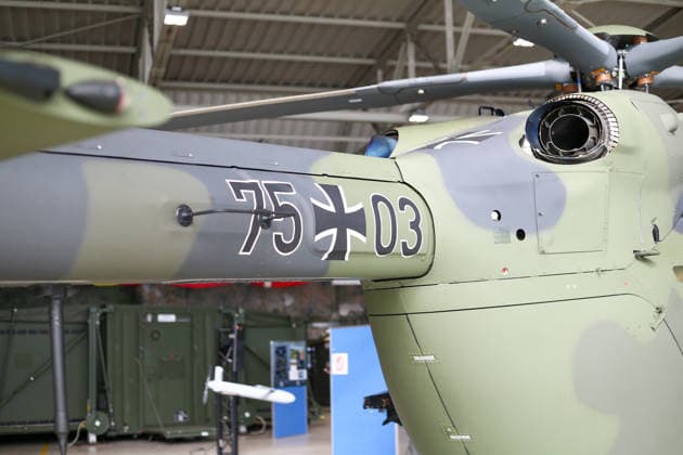 Celle, Deutschland, Europa. Die Heeresfliegertruppe der Bundeswehr präsentiert bei der Leistungsschau auf dem Flugplatz Celle ihre Fähigkeiten, Einsatzbereitschaft und verschiedene Luftfahrtsysteme. Die Veranstaltung folgt auf die NATO-Zertifizierungsübung GRÜNER FALKE 2026 und umfasst Präsentationen, technische Einblicke sowie eine Flugvorführung mit mehr als 35 Hubschraubern. Copyright: xAymanxAlahmedx