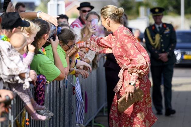 Urk, The Netherlands, 2026-09-30 14:33:41 URK, 30-09-2026, Urk Queen Maxima pays a visit to Urk. The visit focuses on daily life in Urk, centering on initiatives concerning entrepreneurship, growing up, youth, the elderly, and community spirit. PHOTO: NLBeeld Patrick van Emst Credit: NL Beeld Patrick van Emst  Copyright: xx x