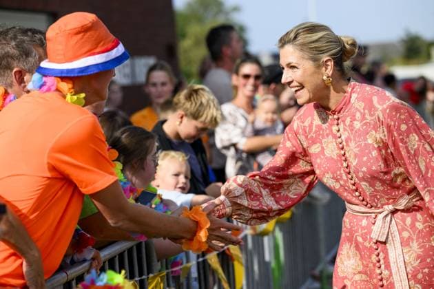 Urk, The Netherlands, 2026-09-30 14:34:03 URK, 30-09-2026, Urk Queen Maxima pays a visit to Urk. The visit focuses on daily life in Urk, centering on initiatives concerning entrepreneurship, growing up, youth, the elderly, and community spirit. PHOTO: NLBeeld Patrick van Emst Credit: NL Beeld Patrick van Emst  Copyright: xx x