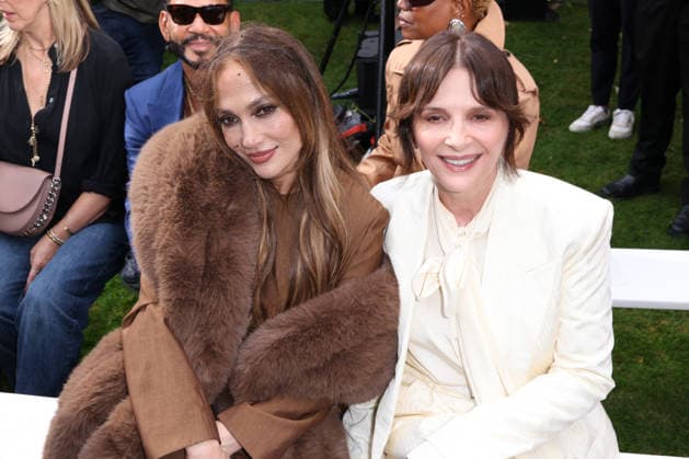 PFW - Stella McCartney Front Row Jennifer Lopez and Juliette Binoche at the Stella McCartney fashion show as a part of Paris Fashion Week Spring Summer 2027 on September 30, 2026 in Paris, France. Photo by Jerome Domine ABACAPRESS.COM Paris France  Copyright: xDominexJerome ABACAx