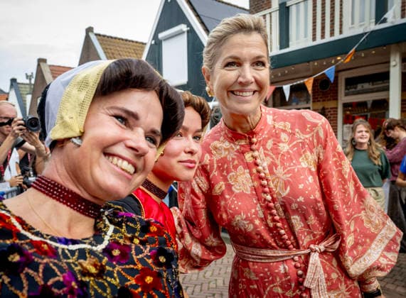 30-09-2026 Urk Queen Maxima visited the Baron van Ghent facility, part of Zorggroup ZONL, VCU Robotics, ™t Kuppien, a coffee and tea cafÃ  Copyright: xPPEx
