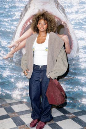 Laila at the photocall for the Stella McCartney Women’s Ready-to-Wear Spring Summer 2027 show during Paris Fashion Week (PFW) at the Hôtel de Charost in Paris, France, on September 30, 2026. Olivier Borde, Bestimage. Photocall for the Stella McCartney Women’s Ready-to-Wear Spring Summer 2027 show as part of Paris Fashion Week on September 30, 2026, in Paris, France. Paris, France  Copyright: xOLIVIERxBORDEx xBESTIMAGExOLIVIERxBORDEx xBESTIMAGEx