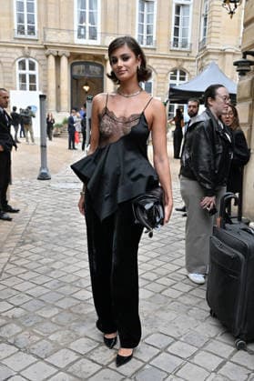 PFW Stella McCartney Outside Arrivals JR Taylor Hill arriving at the Stella McCartney show during Paris Fashion Week, in Paris, France on 30 September 2026. Photo by Julien Reynaud APS-Medias ABACAPRESS.COM Paris France  Copyright: xReynaudxJulien APS-Medias ABACAx