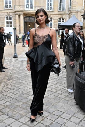 PFW Stella McCartney Outside Arrivals JR Taylor Hill arriving at the Stella McCartney show during Paris Fashion Week, in Paris, France on 30 September 2026. Photo by Julien Reynaud APS-Medias ABACAPRESS.COM Paris France  Copyright: xReynaudxJulien APS-Medias ABACAx