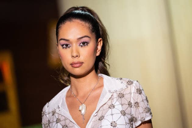 PFW - Christophe Guillarme Fashion Show - Paris Miss Ile de France Camilla Alash walks the Runway during the Christophe Guillarme fashion show during Paris Fashion Week on September 30, 2026 in Paris, France. Photo by Alexis Jumeau ABACAPRESS.COM Paris France  Copyright: xJumeauxAlexis ABACAx