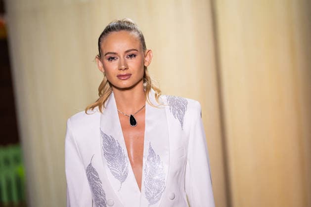 PFW - Christophe Guillarme Fashion Show - Paris A model walks the Runway during the Christophe Guillarme fashion show during Paris Fashion Week on September 30, 2026 in Paris, France. Photo by Alexis Jumeau ABACAPRESS.COM Paris France  Copyright: xJumeauxAlexis ABACAx