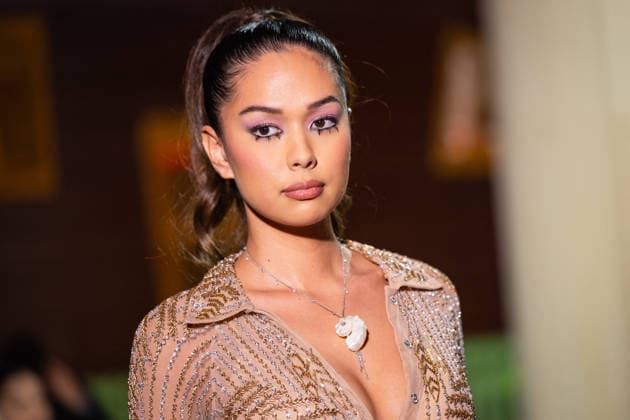 PFW - Christophe Guillarme Fashion Show - Paris Miss Ile de France Camilla Alash walks the Runway during the Christophe Guillarme fashion show during Paris Fashion Week on September 30, 2026 in Paris, France. Photo by Alexis Jumeau ABACAPRESS.COM Paris France  Copyright: xJumeauxAlexis ABACAx