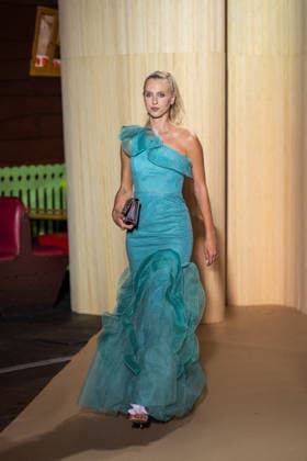PFW - Christophe Guillarme Fashion Show - Paris A model walks the Runway during the Christophe Guillarme fashion show during Paris Fashion Week on September 30, 2026 in Paris, France. Photo by Alexis Jumeau ABACAPRESS.COM Paris France  Copyright: xJumeauxAlexis ABACAx