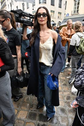 PFW Stella McCartney Outside Arrivals JR Amy Jackson arriving at the Stella McCartney show during Paris Fashion Week, in Paris, France on 30 September 2026. Photo by Julien Reynaud APS-Medias ABACAPRESS.COM Paris France  Copyright: xReynaudxJulien APS-Medias ABACAx