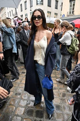 PFW Stella McCartney Outside Arrivals JR Amy Jackson arriving at the Stella McCartney show during Paris Fashion Week, in Paris, France on 30 September 2026. Photo by Julien Reynaud APS-Medias ABACAPRESS.COM Paris France  Copyright: xReynaudxJulien APS-Medias ABACAx