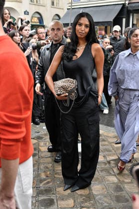 PFW Stella McCartney Outside Arrivals JR Natalia Bryant arriving at the Stella McCartney show during Paris Fashion Week, in Paris, France on 30 September 2026. Photo by Julien Reynaud APS-Medias ABACAPRESS.COM Paris France  Copyright: xReynaudxJulien APS-Medias ABACAx