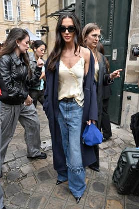 PFW Stella McCartney Outside Arrivals JR Amy Jackson arriving at the Stella McCartney show during Paris Fashion Week, in Paris, France on 30 September 2026. Photo by Julien Reynaud APS-Medias ABACAPRESS.COM Paris France  Copyright: xReynaudxJulien APS-Medias ABACAx