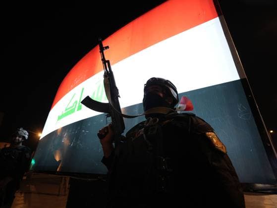 September 30, 2026, Baghdad, Iraq: BAGHDAD, IRAQ, SEPTEMBER 30, 2026: Iraqis and members of the country s security forces gather at Tahrir Square in Baghdad during celebrations marking National Sovereignty Day following the completion of the withdrawal of US forces and the end of the US-led coalition s military mission in Iraq. Participants waved Iraqi flags and security forces took part in commemorative events as the country marked the end of the coalition s military presence. Baghdad Iraq - ZUMAq101 20260930_zna_q101_167 Copyright: xMuntazerxUdayxSahibx