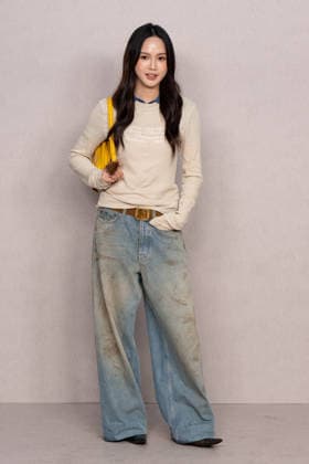 PFW Acne Studios - Photocall LZ Christinna Kuan attends the Acne Studios Womenswear Spring Summer 2027 show as part of Paris Fashion Week on September 30, 2026 in Paris, France. Photo by Laurent Zabulon ABACAPRESS.COM  Copyright: xZabulonxLaurent ABACAx