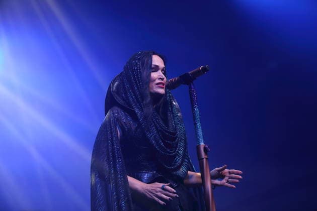 Tarja Turunen alias Tarja bei einem Konzert im Huxleys Neue Welt in Berlin, 30. September 2026. Tarja Konzert Berlin