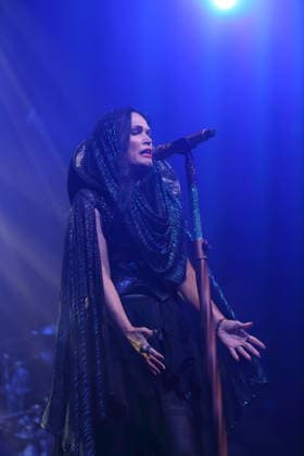 Tarja Turunen alias Tarja bei einem Konzert im Huxleys Neue Welt in Berlin, 30. September 2026. Tarja Konzert Berlin