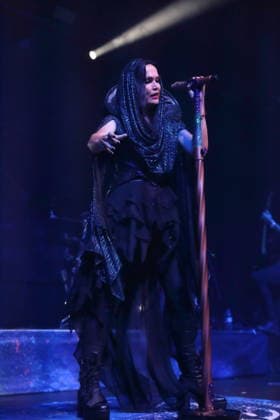 Tarja Turunen alias Tarja bei einem Konzert im Huxleys Neue Welt in Berlin, 30. September 2026. Tarja Konzert Berlin