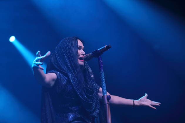 Tarja Turunen alias Tarja bei einem Konzert im Huxleys Neue Welt in Berlin, 30. September 2026. Tarja Konzert Berlin