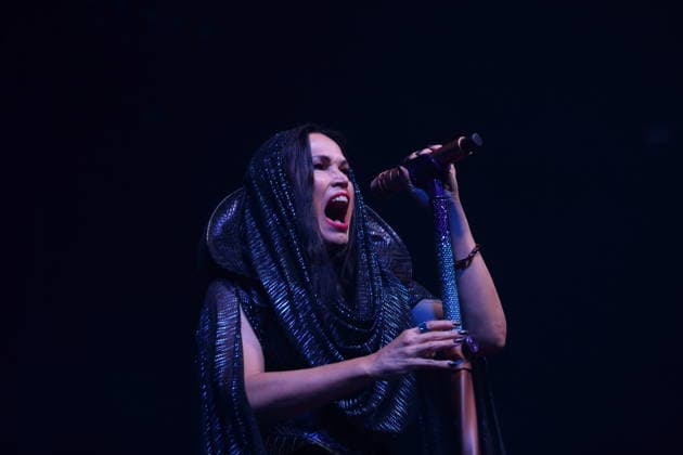 Tarja Turunen alias Tarja bei einem Konzert im Huxleys Neue Welt in Berlin, 30. September 2026. Tarja Konzert Berlin
