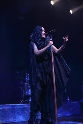Tarja Turunen alias Tarja bei einem Konzert im Huxleys Neue Welt in Berlin, 30. September 2026. Tarja Konzert Berlin